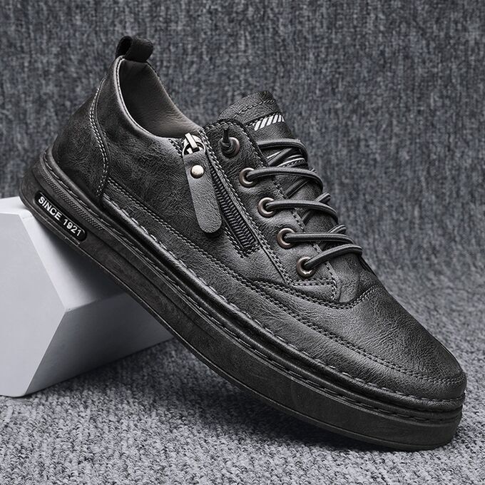 Sneakers кожаные