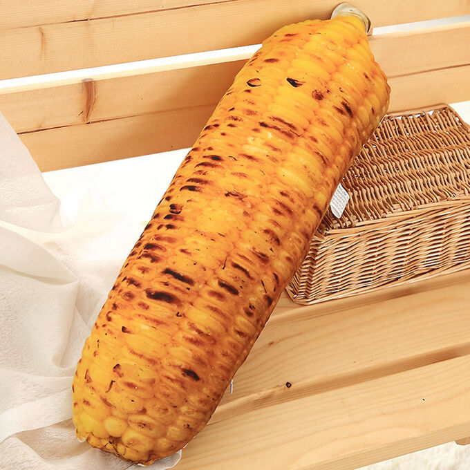 Декоративная подушка &quot;Запеченная кукуруза&quot;, размер 105 см