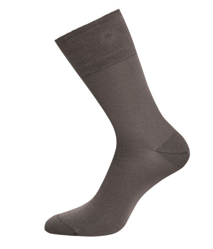Philippe Matignon Классические мужские носки из мерсеризованного хлопка без рисунка