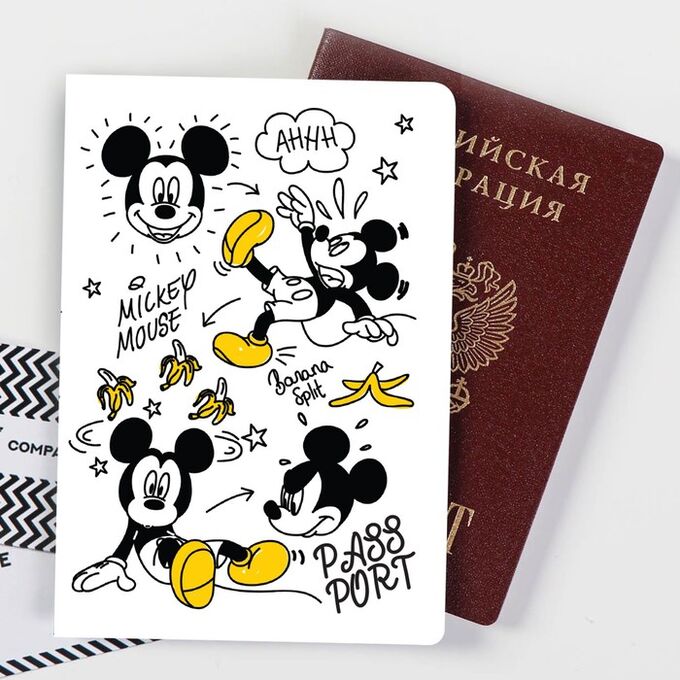 Паспортная обложка, Микки Маус 4675907