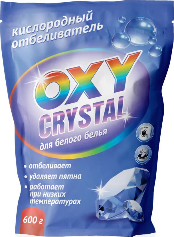 Oxy crystal Кислородный отбеливатель для белого белья 600 г./16/ СТ-17