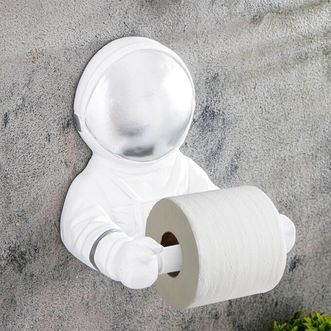 Держатель для туалетной бумаги &quot;Космонавт&quot; 18х12х20см