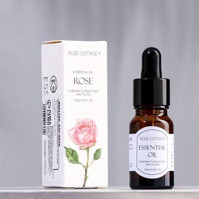Семейные традиции Ароматическое масло с удобным дозатором &quot;ROSE COTTAGE AROMA&quot;, 10 мл, роза