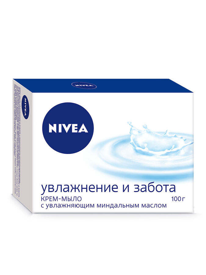 Нивея Крем мыло Увлажнение и забота с миндальным маслом Nivea 100 гр