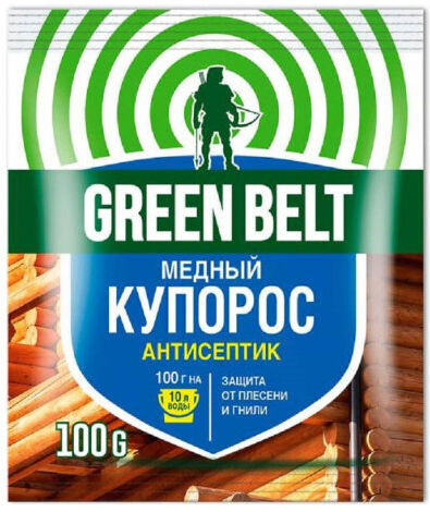 GREEN BELT Медный купорос 100гр 1/50