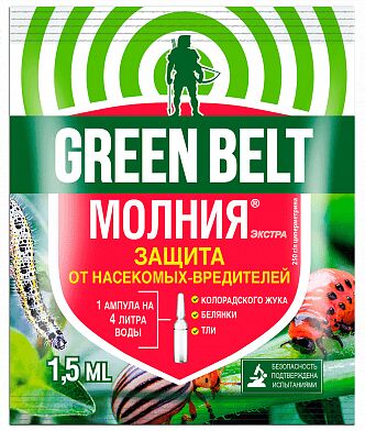 GREEN BELT Молния Экстра защита 1,5мл