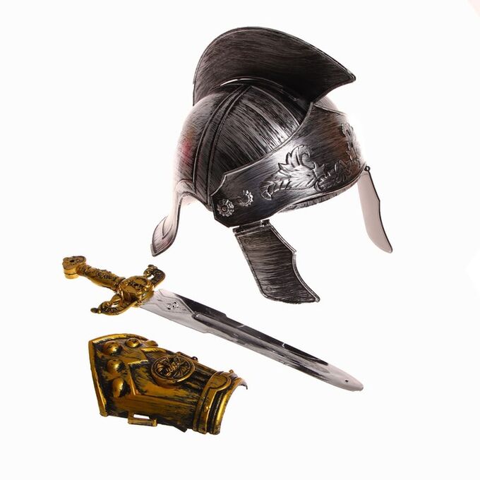 Страна карнавалия Карнавальный набор «Легионер», шлем, меч, нарукавник, обхват головы 54-57