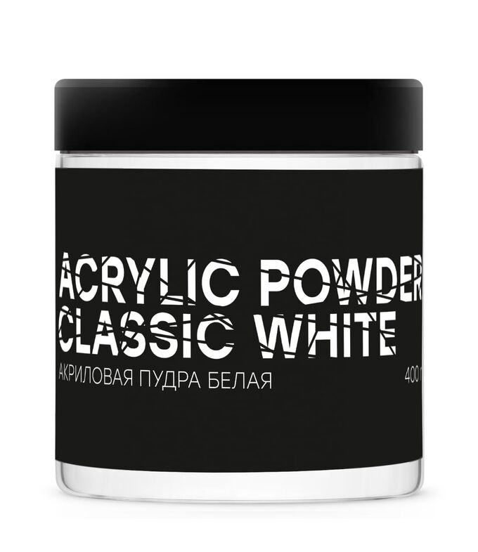 In’Garden Акриловая пудра Classic White белая 400 грамм
