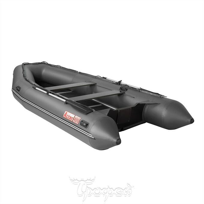 Лодка Алтай 400 под мотор (серый) Тонар