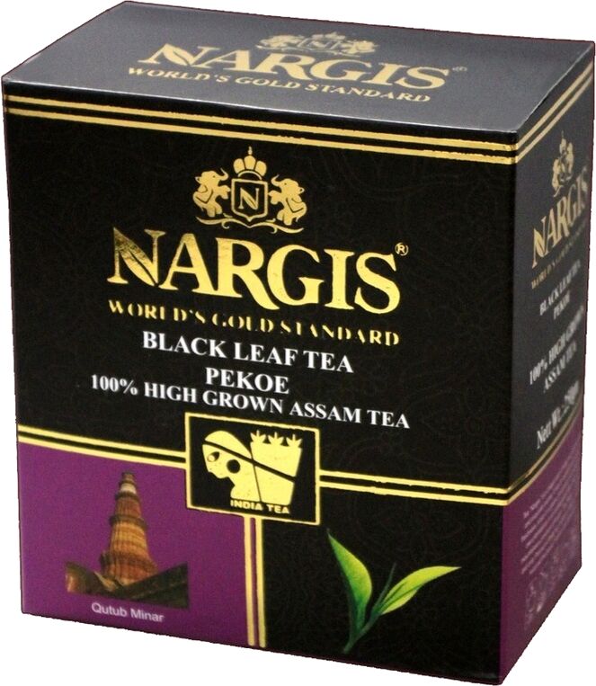Купить чай пеко. Чай черный Nargis Assam 250 гр. Nargiz чай Assam. Чай Наргиз Пекое. Чай Pekoe Индия.