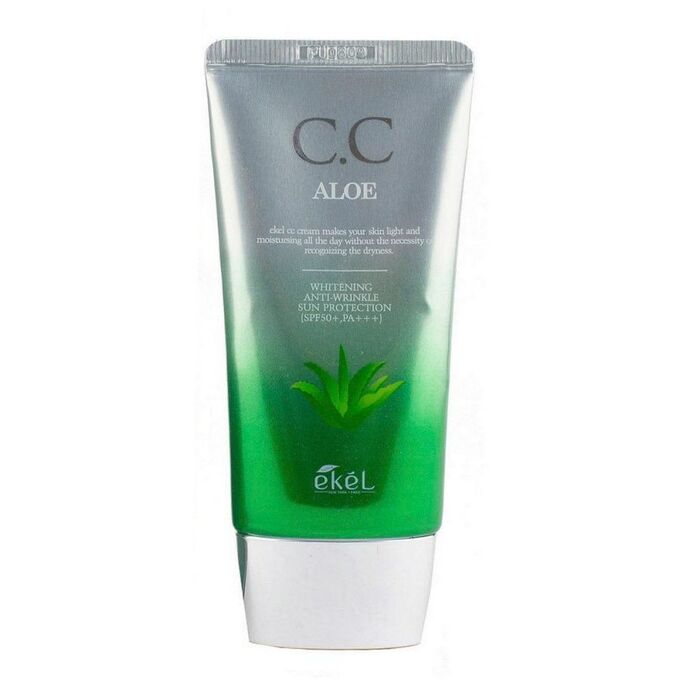 Ekel cosmetics Ekel CC крем для лица CC Cream (Tube) Aloe SPF 50, 50 мл