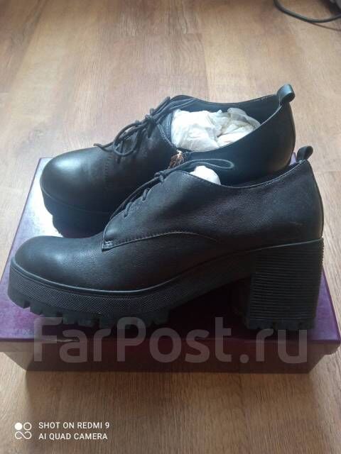 Кожаные ботинки Sasha Fabiani во Владивостоке