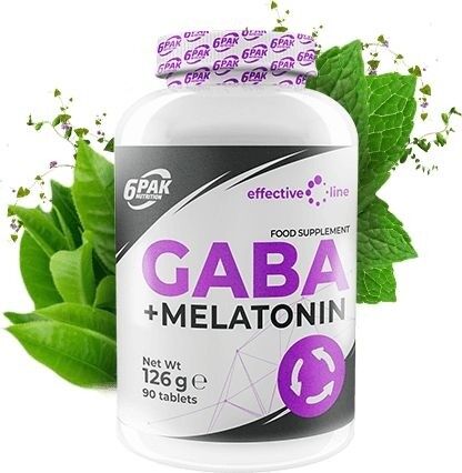 Gaba капсулы отзывы. 6 Pak Nutrition Gaba + Melatonin 90 таб. Gaba и мелатонин. Мелатонин Габа.