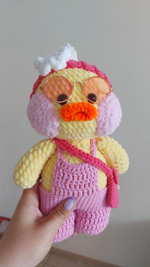 Hand made игрушки Уточка лалафанфан, 24 см handmade