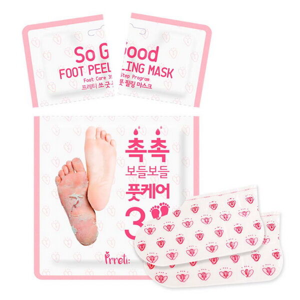 Pretty Пилинг-носочки для ног So Good Foot Peeling Mask 3-Step Program
