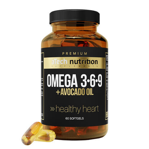 Omega 3-6-9 aTech nutrition, 60 шт