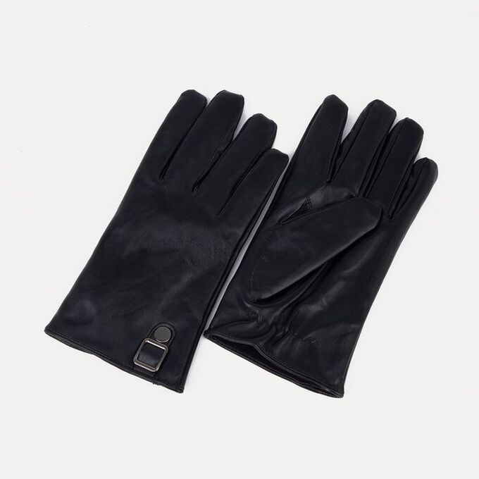 Перчатки женские, безразмерные, с утеплителем, цвет чёрный 9081961