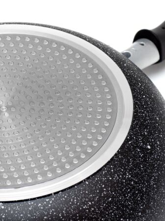 SARACOOK Сковорода d30 см. Цвет - мрамор SARA YDWT-3001 Fry Pan