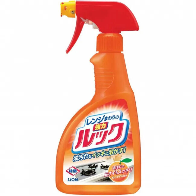 Lion &quot;Look&quot; чистящее средство для плит с эфектом распыления и ароматом апельсина 400мл