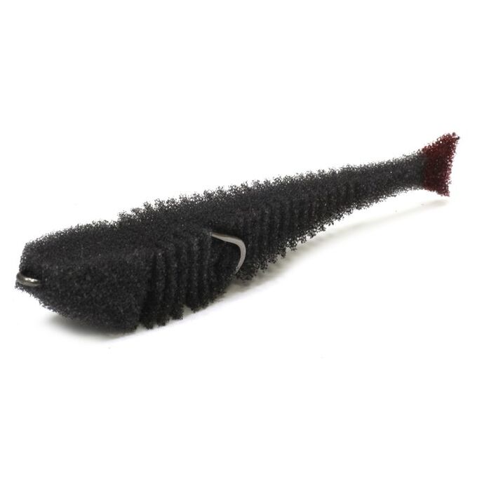 СИМА-ЛЕНД Поролоновая рыбка LeX Air Classic Fish 10 BB, черный, Крючек 3/0, Длинна 10 см (упак. 5шт)