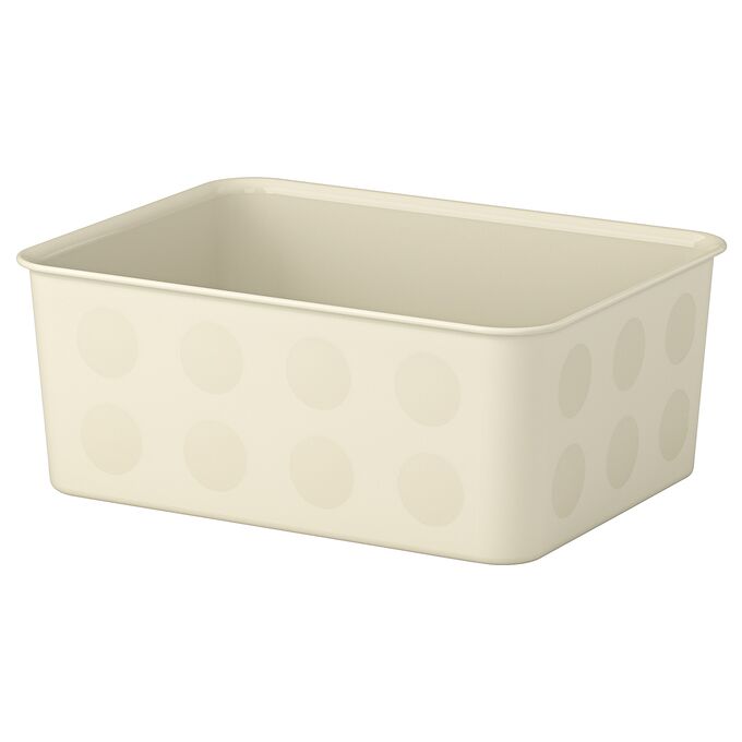 IKEA NOJIG, Органайзер, пластик/бежевый, 20x25x10 см