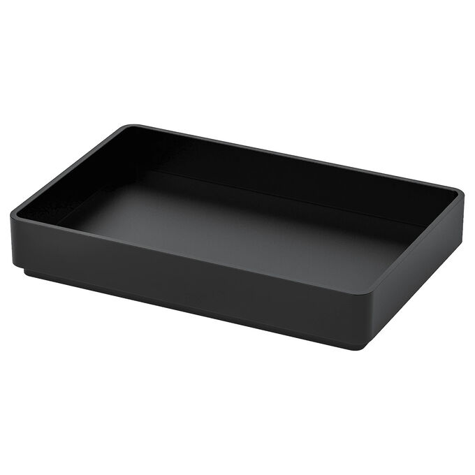 IKEA SKOGSVIKEN, Лоток, черный, 10х15 см