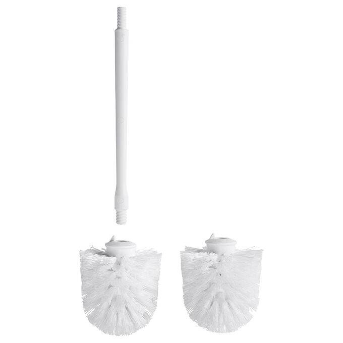IKEA TRONNAN, Ершик сменная щетка, белая/  2 шт