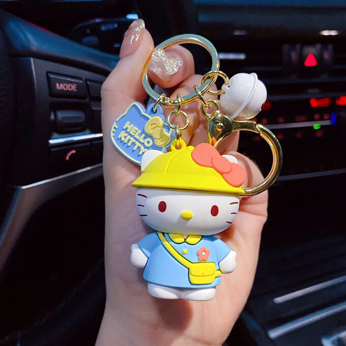 SANRIO Hello Kitty - Брелок для ключей, рюкзака из мультиков. Хит продаж