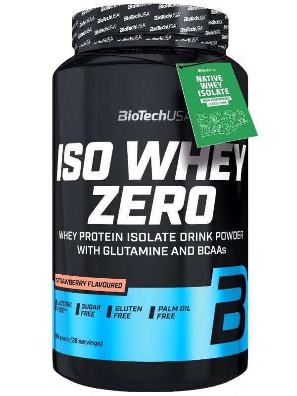 Протеин BioTechUSA Iso Whey Zero Lactose Free - 0,9 кг