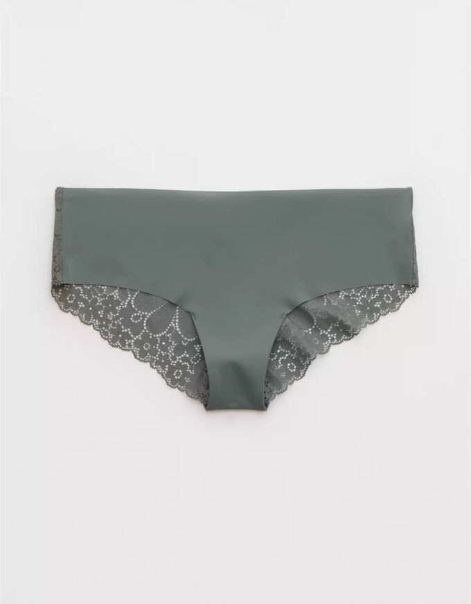 American Eagle Aerie No Show Candy Lace Cheeky Underwear
