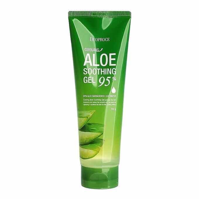 DEOPROCE Универсальный успокаивающий гель для лица и тела Cooling Aloe Soothing Gel 95%