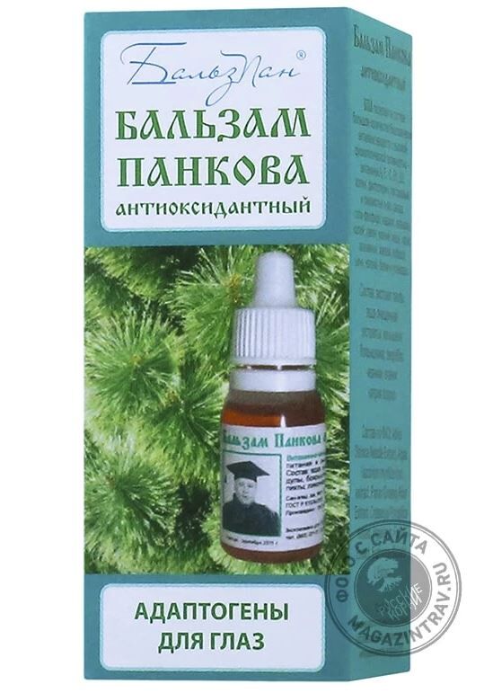 Русские корни Бальзам Панкова антиоксидантный для глаз (БПА) с травами-адоптогенами