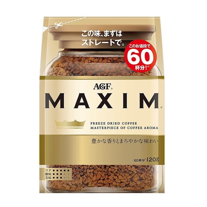 Кофе растворимый AGF MAXIM м/у 120g, 1/12