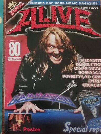Журнал про рок-музыку "alive"