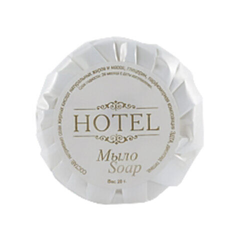 Мыло одноразовое 20 г, КОМПЛЕКТ 300 шт., HOTEL, саше, гофра. Офисная ...