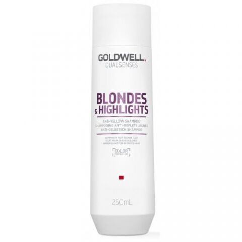 GOLDWELL Gоldwell dualsenses blondes highlights шампунь против желтизны 250 мл ам