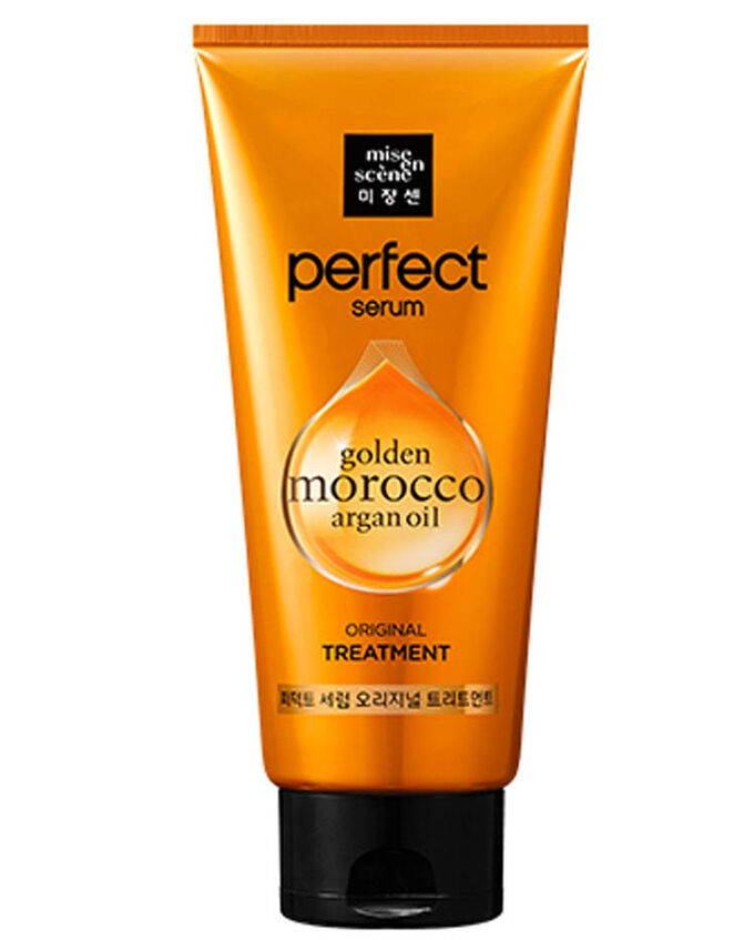 MISE EN SCENE Mise-en-scene Perfect Serum golden morocco argan oil Original Treatment Маска для волос Аргановое масло, 180мл