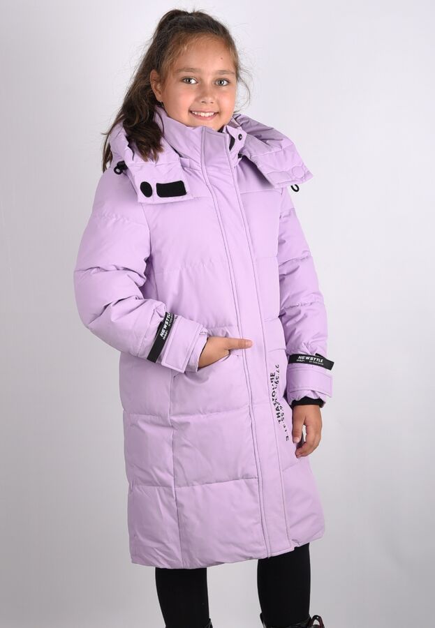 2186 Пальто зимнее для девочки Anernuo