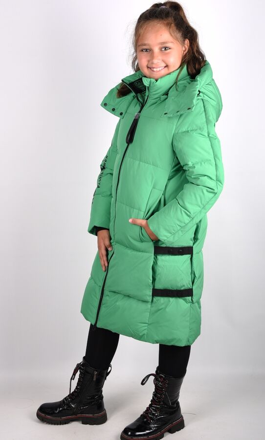 2189 Пальто зимнее для девочки Anernuo