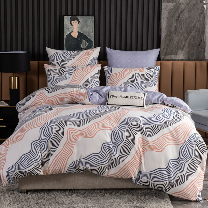 Viva home textile Комплект постельного белья Делюкс Сатин L430