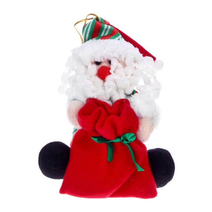СИМА-ЛЕНД Мягкая игрушка «Новый год», на подвесе, с мешочком