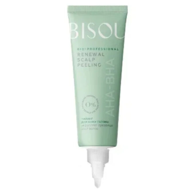 BISOU Пилинг для кожи головы RENEWAL SCLAP PEELING с АНА и ВНА кислотами/роста волос укрепляет корни 100мл
