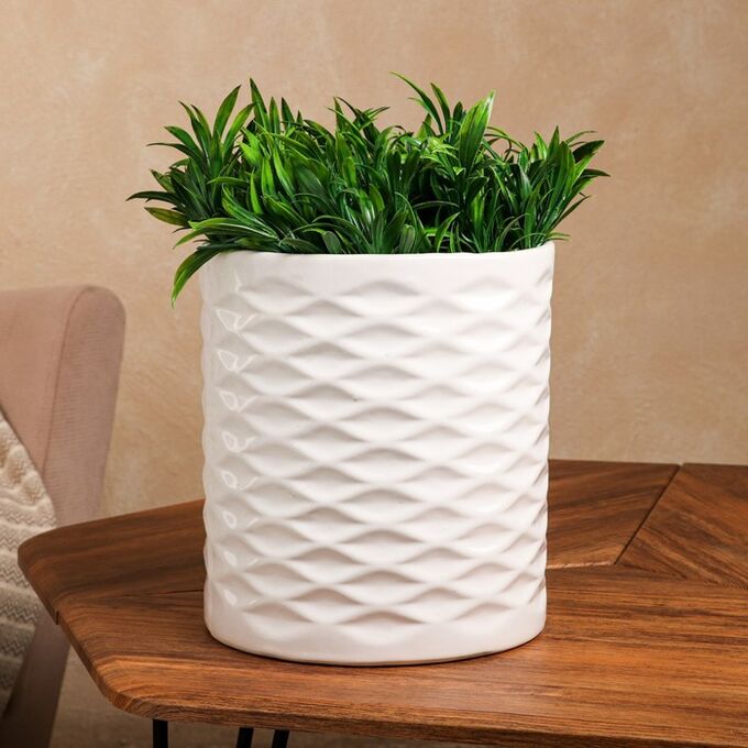 Orione 50x37h White кашпо