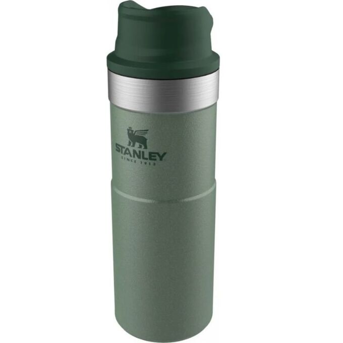 Термостакан stanley classic 0. 35л. Синий (10-09848-009). 35л. Stanley travel mug 0.