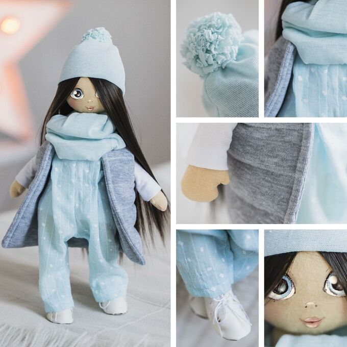 Арт Узор Интерьерная кукла «Молли», набор для шитья, 18.9 × 22.5 × 2.5 см