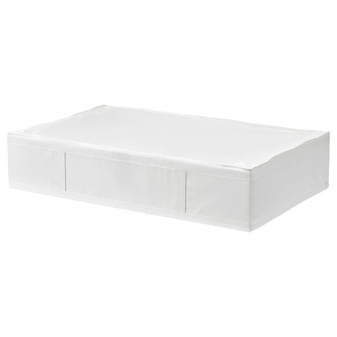 IKEA SKUBB, Кофр для хранения, белый, 93x55x19 см