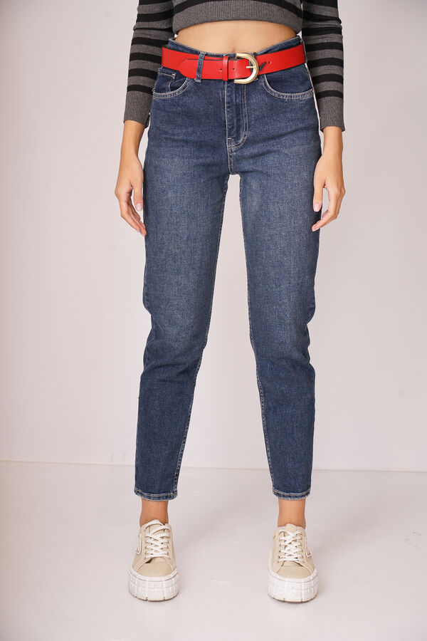 CRACPOT JEANS Джинсы &quot;МОМ&quot; Cracpot 1219