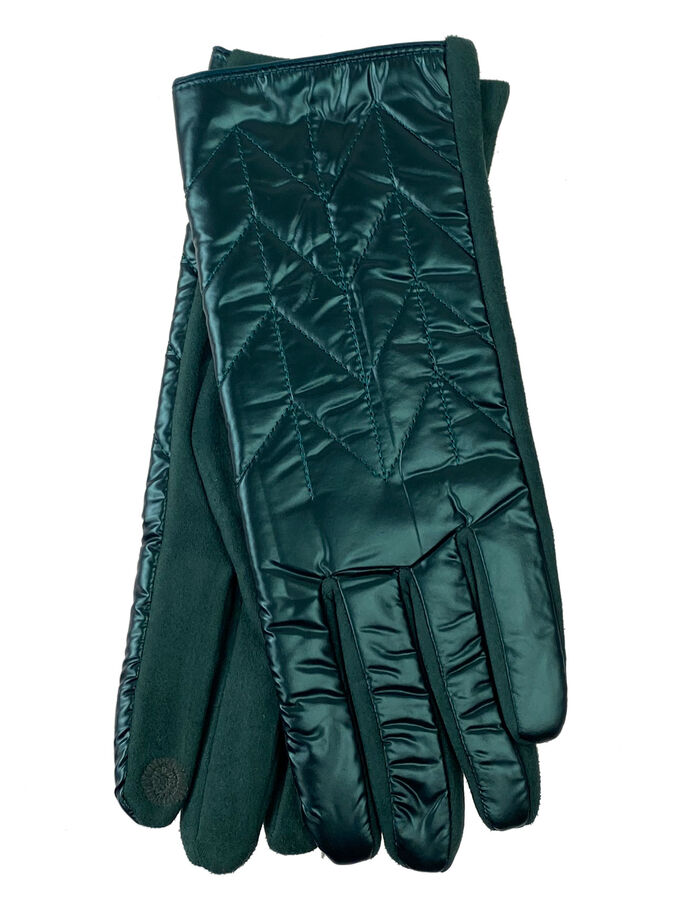 Greta Теплые женские перчатки, цвет зеленый