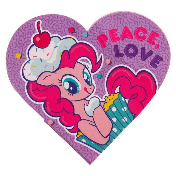Hasbro Тени для век &quot;Peace. Love&quot; My Little Pony  4 цвета по 1,3 гр
