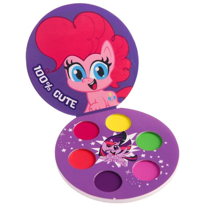 Hasbro Тени для девочки &quot;Superrr&quot; My Little Pony 6 цветов по 1,3 гр